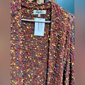 Haptics Colorful Women's Cardigan Sweater